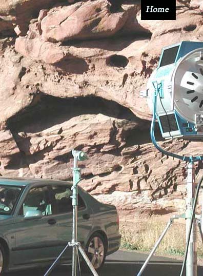 Red Rocks / Morrison Colorado - car dealership television commercial shoot - Sony HDW F900 HDCAM