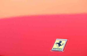 Ferrari Crest, hood photograph