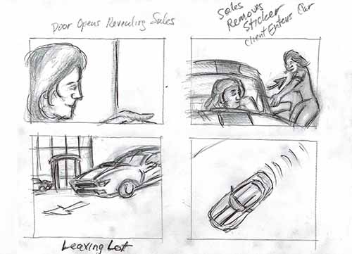 Storyboard artist Nick Teti, misterphoton.com (720) 299-2084