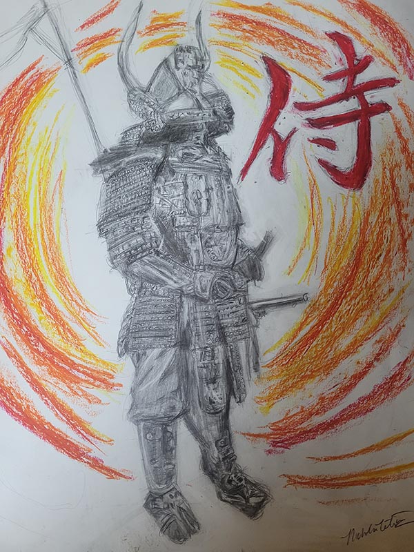 "Samurai" Artist Nicholas Teti III, misterphoton.com - 1 720 299 2084