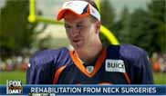 3 camera interview, FOX Sprorts with Peyton  Manning in Colorado